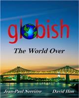I've put together an e-book with Jean Paul Nerri�re called Globish The World Over. It is the first book written entirely in Globish. People who are interested in Globish can get a PDF of 2 chapters from www.globish.com  We feel that the worldwide outreach this books needs would be stultified by borders, shipping, customs, and tarifs -- which would be the case with a hard-bound or paper-bound book. We also like trees. 
 
David Hon